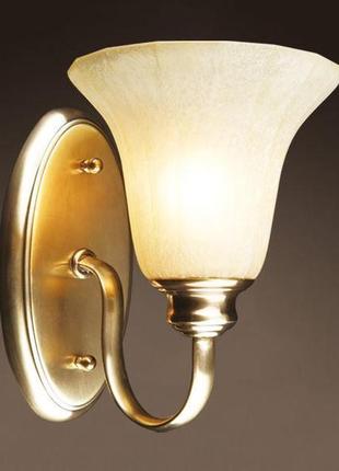 Настінний світильник латунь (бра)