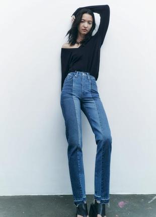 Джинси slim fit - straight leg - mid rise
zw zara woman jeans2 фото