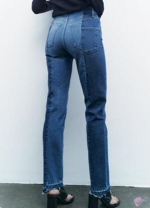 Джинси slim fit - straight leg - mid rise
zw zara woman jeans4 фото