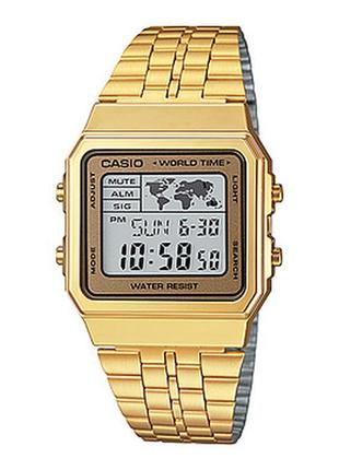 Чоловічий годинник casio a500wga-9d1 фото