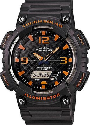 Чоловічий годинник casio aq-s810w-8avef