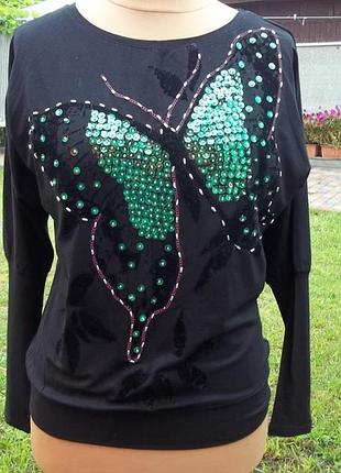 ( 46 р) светр, кофта (трикотаж стрейчевий) туреччина новий8 фото