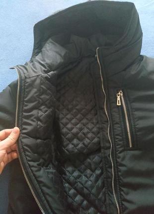 Куртка парка мужская зимняя удлиненная, чоловіча куртка8 фото