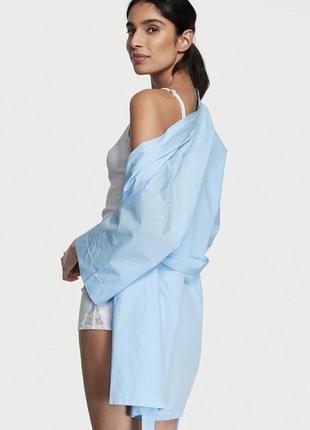 Пижама халат комплект для сна майка шорты2 фото