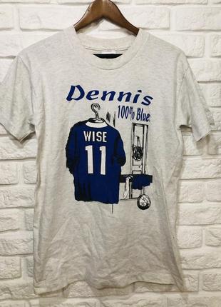 Футболка dennis wise chelsea fc vintage