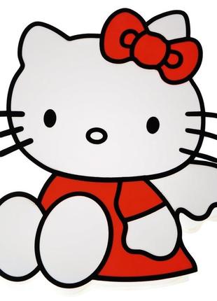 Бра для детской настенное декоративное kl-306w/1 e14 "hello kitty"