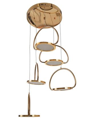 Світильник стельовий підвісний лофт для спальні світлодіодний bl-898s/5 nw 54w g