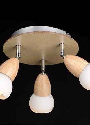 Светильник настенно-потолочный спот поворотный накладной htl-151/3 e14