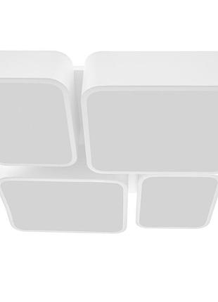 Світильник світлодіодний настінно-стельовий накладний wbl-10/56w nw wh