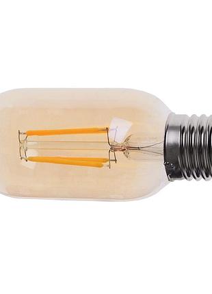 Лампа светодиодная (мат. золото) e27 led 4w ww t45 cog