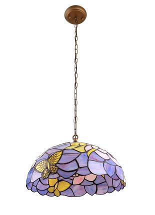 Люстра тіффані на дві лампи на кухню br-649s/16-2 e27