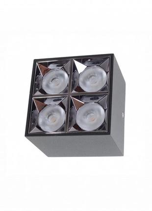 Светильник накладной hdl-dt 205/4*5w nw bk