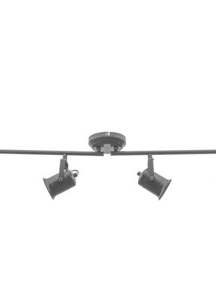 Світильник настінно-стельовий спот поворотний накладний htl-191/4 gu10 br