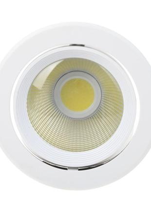 Світильник стельовий led вбудований led-168/30w cw wh