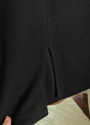 Черное приталенное платье zara3 фото
