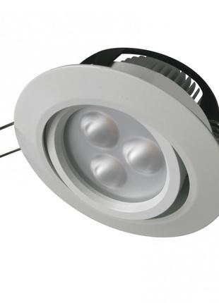 Светильник точечный led-102/6w white ww