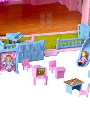 Ігровий набір ляльковий будиночок з гірками im3502 фото
