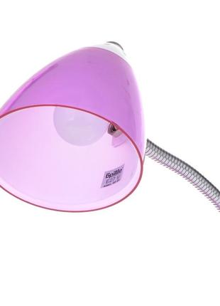 Настільна лампа на гнучкій ніжці офісна mtl-28 pn