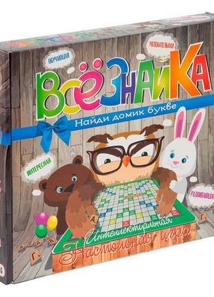 Интеллектуальная настольная игра всезнайка (рус.) 801