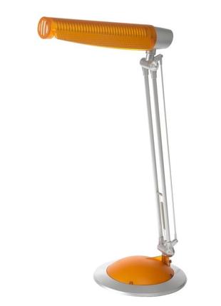 Настольная лампа на гибкой ножке офисная tp-004 orange