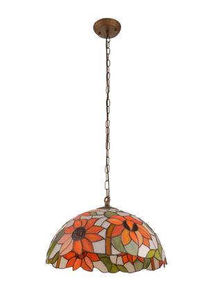 Люстра тіффані на дві лампочки на кухню br-658s/16-2 e27