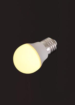 Светодиодная лампа led e27 7w ww+nw+cw g45 v-dim4 фото