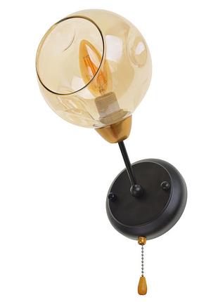 Бра bl-802w/1 e14 bk+anb (29-241)