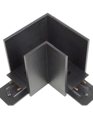Соединитель для шинопровода угловой hd-26l bk