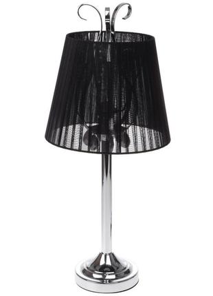 Настільна лампа в сучасному стилі з абажуром bkl-575t/1 e14