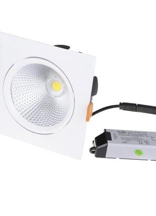 Светильник потолочный led встроенный led-41/20w cob cw dl