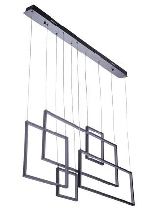 Светильник потолочный подвесной светодиодный современный bl-551s/120w ww bk