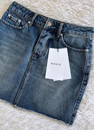 Базовая джинсовая юбка nikkie