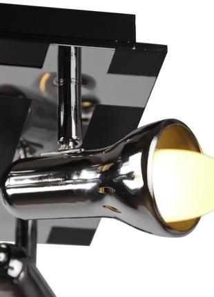 Светильник настенно-потолочный спот поворотный накладной htl-135c/4 e142 фото