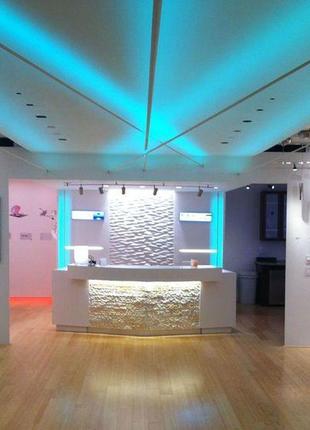 Светодиодная лента в силиконе by-035/120 220v 1м 5730 bl neon