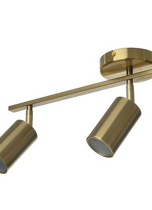 Светильник настенно-потолочный спот поворотный накладной htl-210/3 gu10 sb