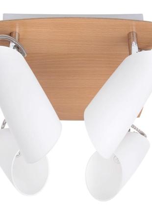 Світильник настінно-стельовий спот поворотний накладний htl-46/4