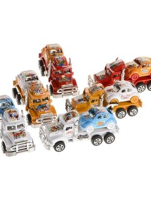 Набор игрушечных машинок. грузовики мини im89