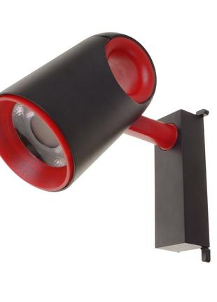 Трековий світлодіодний світильник kw-235/30w nw bk/red