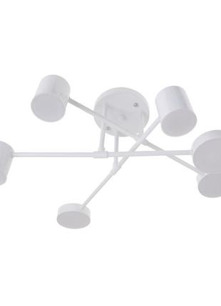 Світлодіодна люстра br-01 625c/6 led 42w ww + nw + cw wh