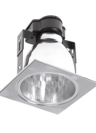 Світильник downlight стельовий вбудований vdl-40k chr sqr