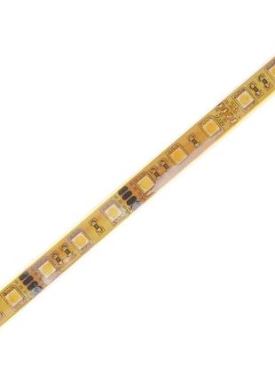 Світлодіодна стрічка теплий відтінок by-025/60 led 5050 ww white pcb 1m  183974