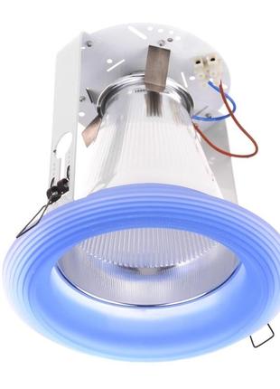 Світильник downlight стельовий вбудований gdl-1922 blue