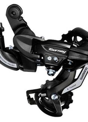 Перемикач задній shimano tourney rd-ty500 під болт чорний (rd-ty500d)