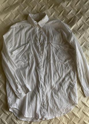 Белая рубашка asos 36 (s)