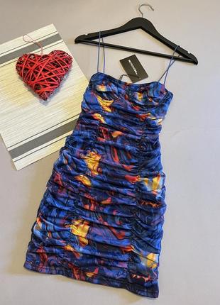 Нова корсетна яскрава сукня /сарафан/ ефектне плаття plt