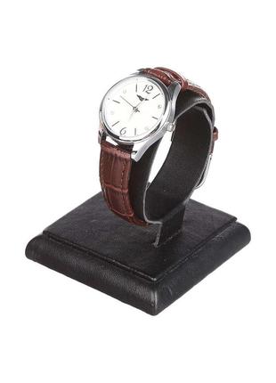 Часы guanqin gs19031 cl silver-white-brown (gs19031swbr)