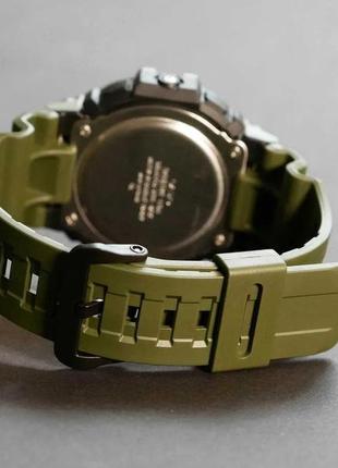 Тактические часы casio trt-110h-3av mud resist / super illuminator / water resistant / вибросигнал.5 фото