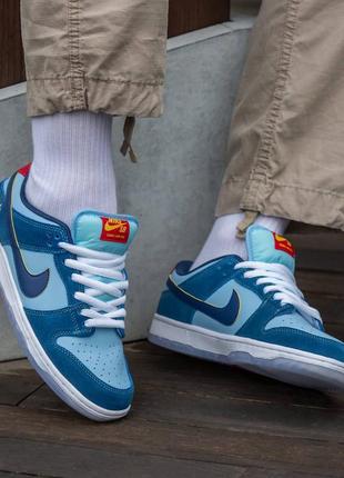 👟 кросівки nike sb dunk low why so sad? / наложка bs👟5 фото