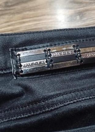Diesel женские джинсы размер w-30 l-32 черно серые5 фото