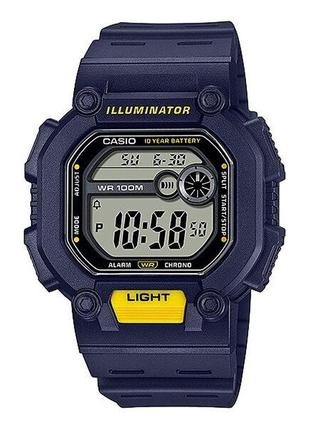 Мужские часы casio w-737h-2avef